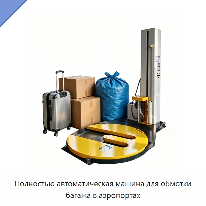 Полностью автоматическая машина для обмотки багажа — Оберточные машины