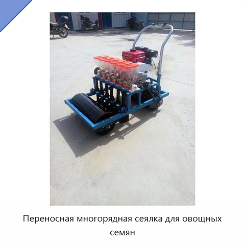 Переносная многорядная сеялка для овощных семян