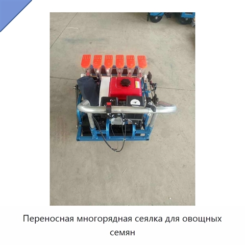 Переносная многорядная сеялка для овощных семян