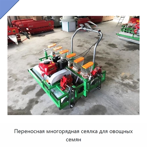 Переносная многорядная сеялка для овощных семян