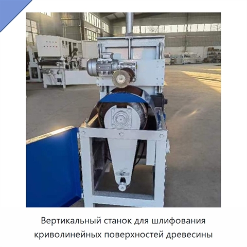 Вертикальный станок для шлифования криволинейных поверхностей древесины