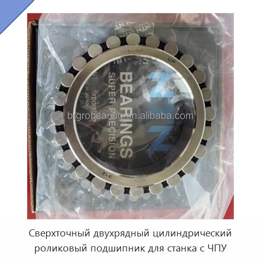 Сверхточный двухрядный цилиндрический роликовый подшипник для станка с ЧПУ — Цилиндрические роликоподшипники