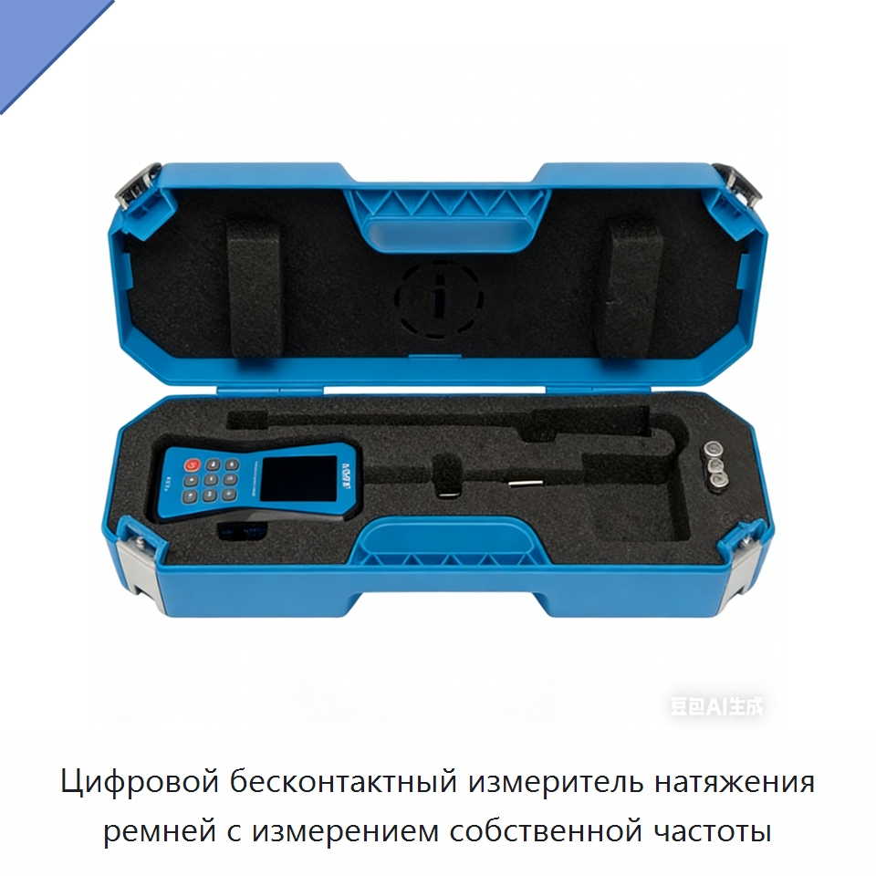 Цифровой бесконтактный измеритель натяжения ремней с измерением собственной частоты — Специальные испытательные приборы