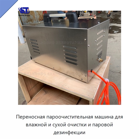 Переносная пароочистительная машина для влажной и сухой очистки и паровой дезинфекции