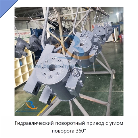 Гидравлический поворотный привод с углом поворота 360°