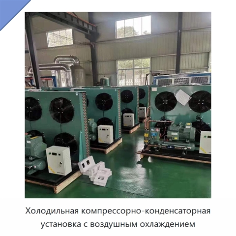 Холодильная компрессорно-конденсаторная установка с воздушным охлаждением