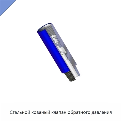 Стальной кованый клапан обратного давления