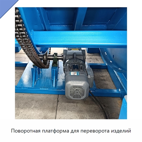 Поворотная платформа для переворота изделий