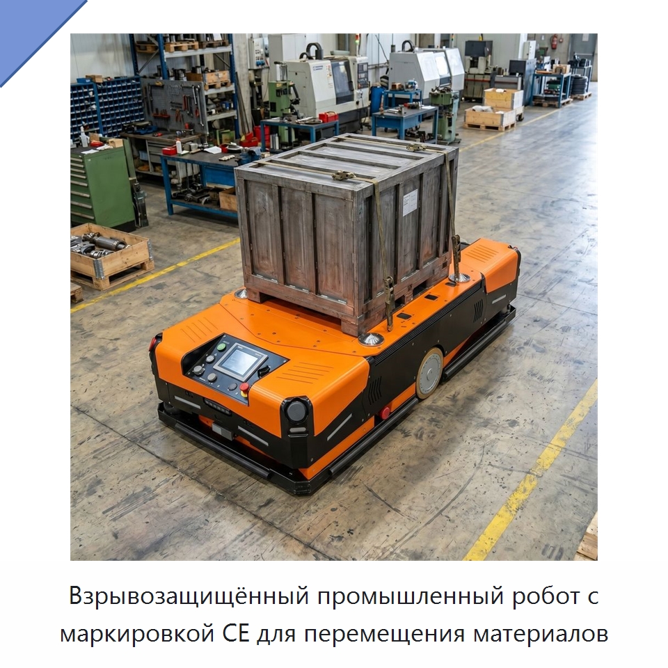 Взрывозащищённый промышленный робот с маркировкой CE для перемещения материалов — Вилочные погрузчики