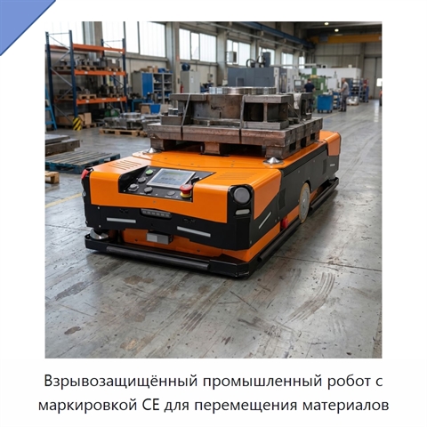 Взрывозащищённый промышленный робот с маркировкой CE для перемещения материалов