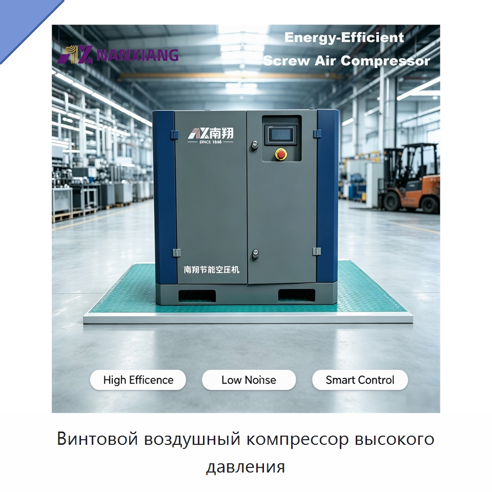 Винтовой воздушный компрессор высокого давления — Промышленные компрессоры