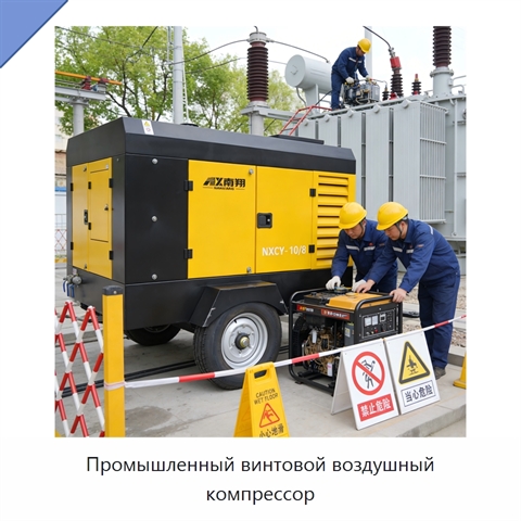 Промышленный винтовой воздушный компрессор