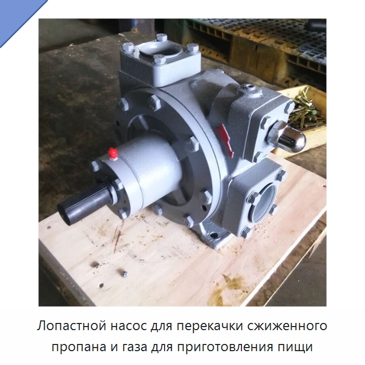 Лопастной насос для перекачки сжиженного пропана и газа для приготовления пищи — Насосы