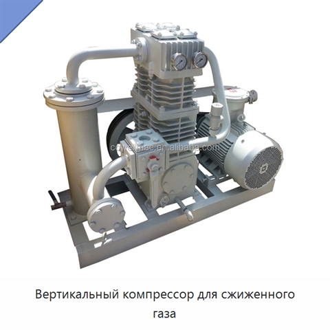 Вертикальный компрессор для сжиженного газа