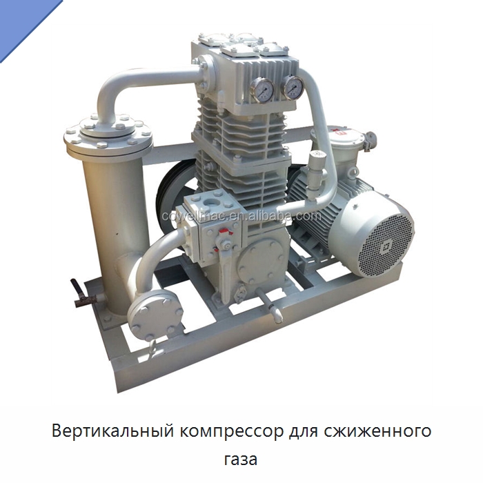 Вертикальный компрессор для сжиженного газа — Промышленные компрессоры