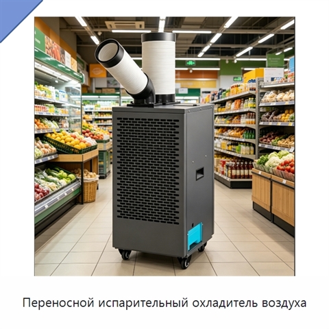 Переносной испарительный охладитель воздуха