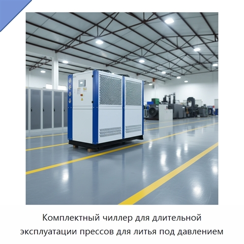 Комплектный чиллер для длительной эксплуатации прессов для литья под давлением