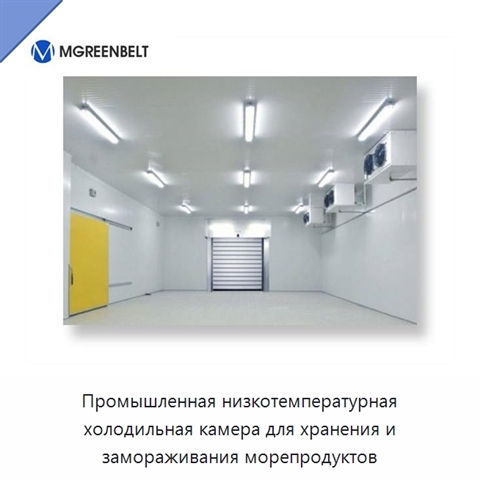 Промышленная низкотемпературная холодильная камера для хранения и замораживания морепродуктов