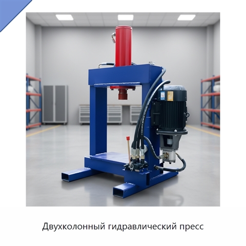 Двухколонный гидравлический пресс