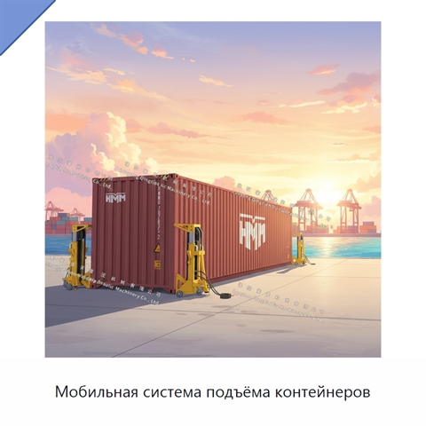 Мобильная система подъёма контейнеров