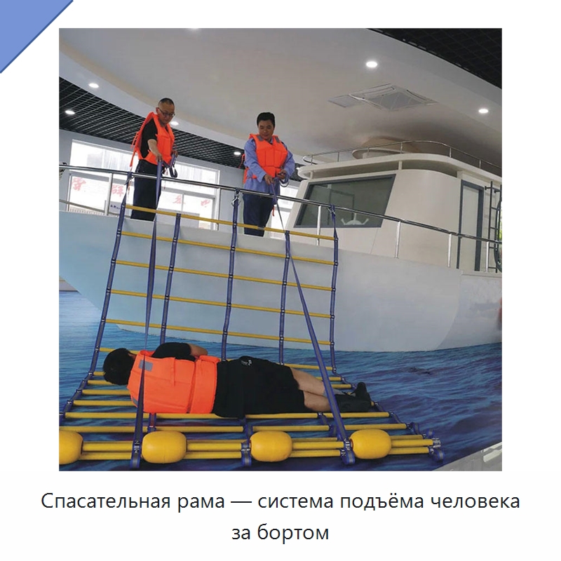 Спасательная рама — система подъёма человека за бортом