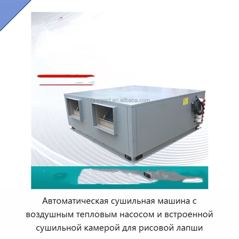 Автоматическая сушильная машина с воздушным тепловым насосом и встроенной сушильной камерой для рисовой лапши