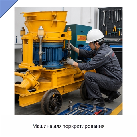Машина для торкретирования