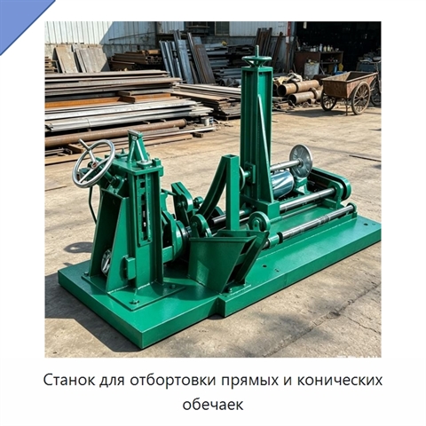 Станок для отбортовки прямых и конических обечаек
