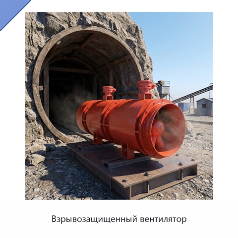 Взрывозащищенный вентилятор