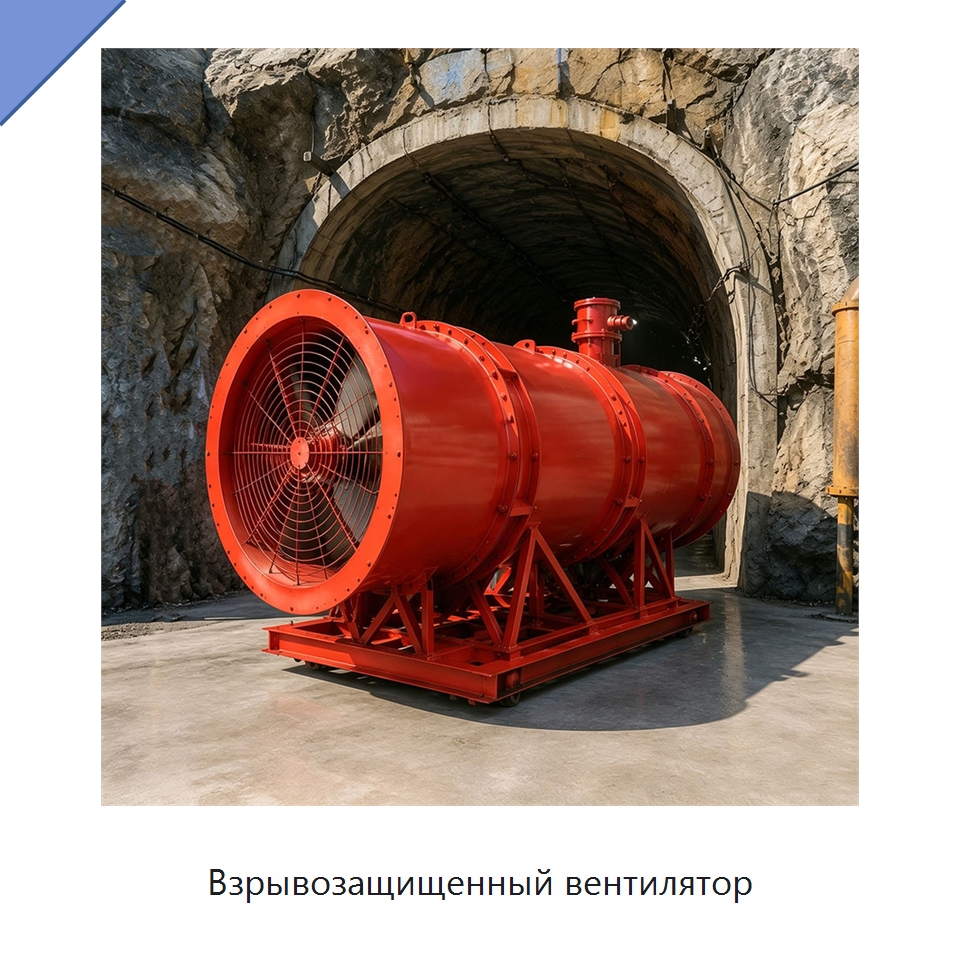 Взрывозащищенный вентилятор
