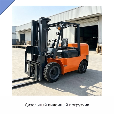 Дизельный вилочный погрузчик