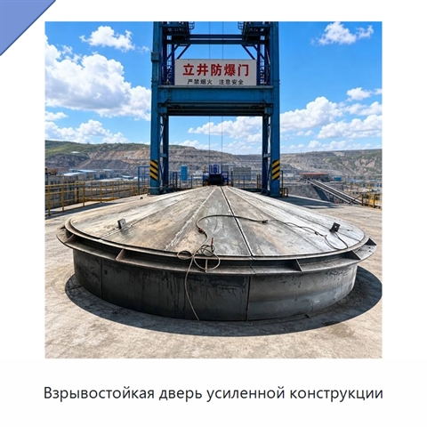 Взрывостойкая дверь усиленной конструкции