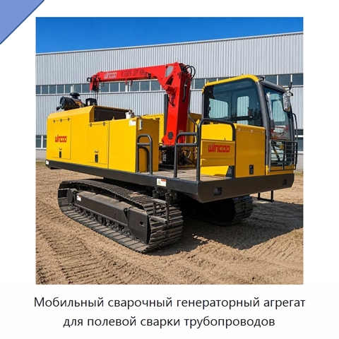 Мобильный сварочный генераторный агрегат для полевой сварки трубопроводов