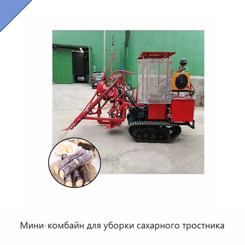 Мини-комбайн для уборки сахарного тростника