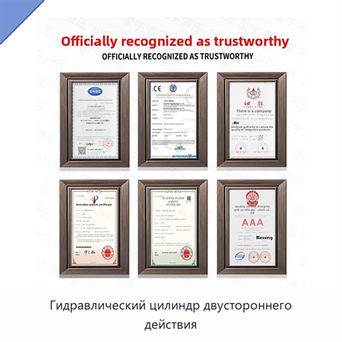 Гидравлический цилиндр двустороннего действия