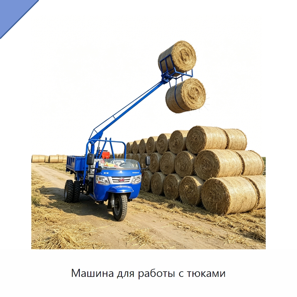 Машина для работы с тюками — Специальные сельскохозяйственные машины