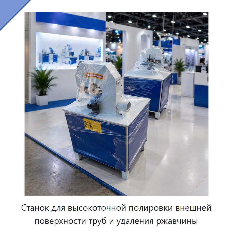 Станок для высокоточной полировки внешней поверхности труб и удаления ржавчины — Полировальные станки по металлу