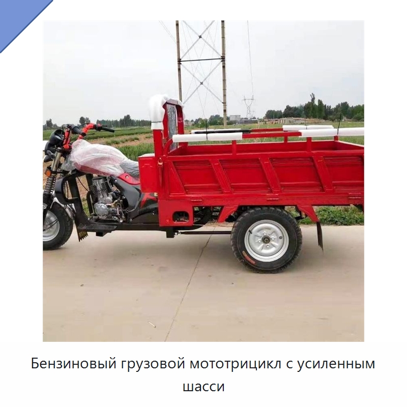 Бензиновый грузовой мототрицикл с усиленным шасси — Специальная сельскохозяйственная техника