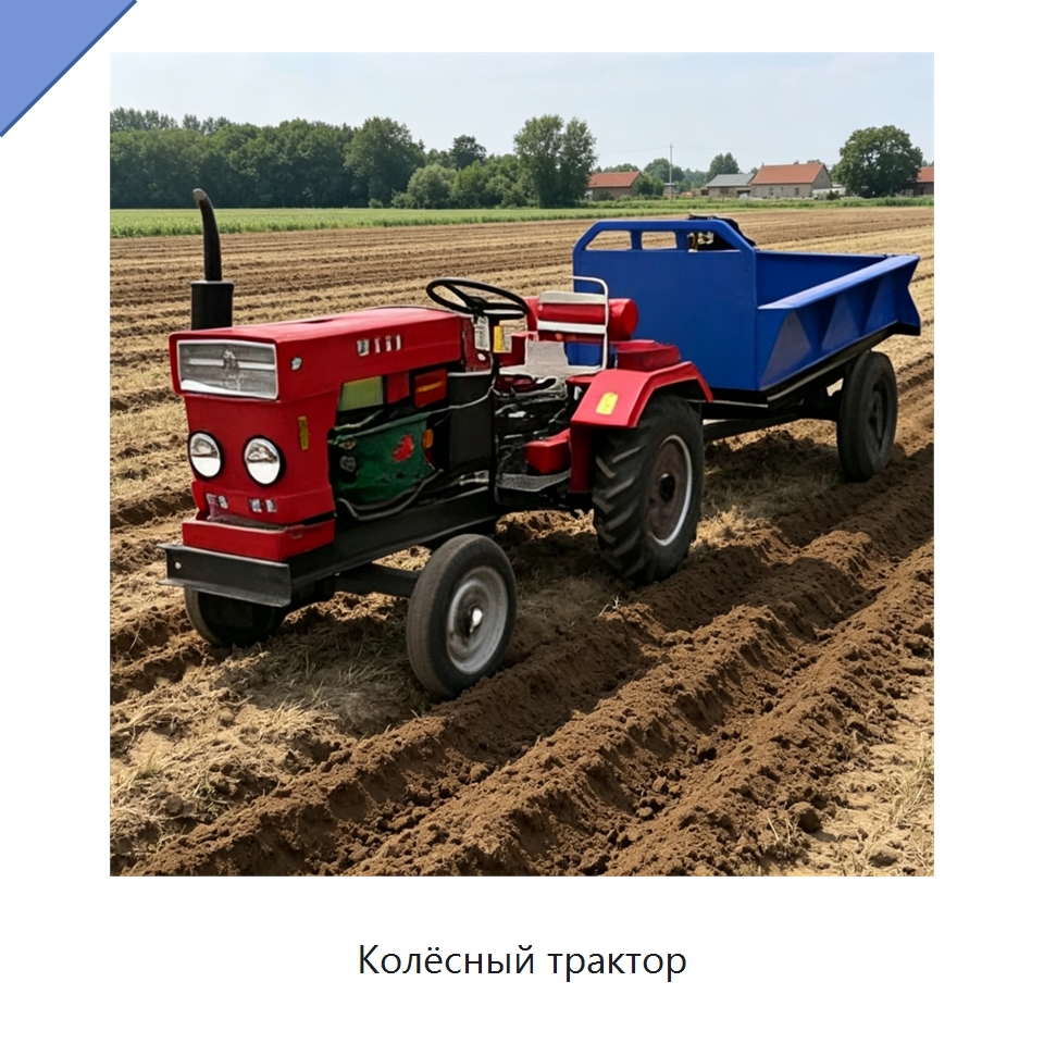 Колёсный трактор — Тракторы