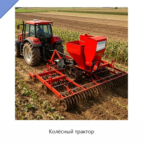 Колёсный трактор