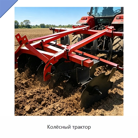 Колёсный трактор
