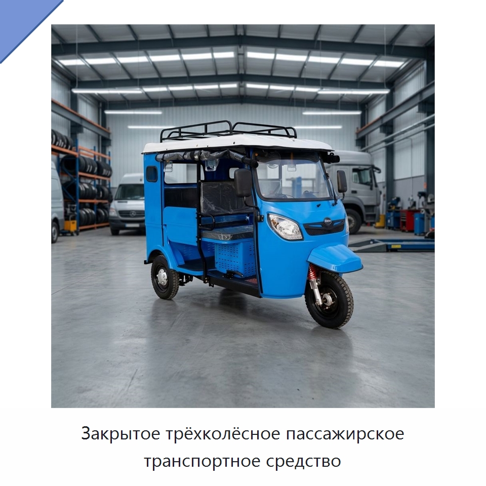 Закрытое трёхколёсное пассажирское транспортное средство — Ручные грузовые тележки