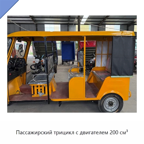 Пассажирский трицикл с двигателем 200 см³