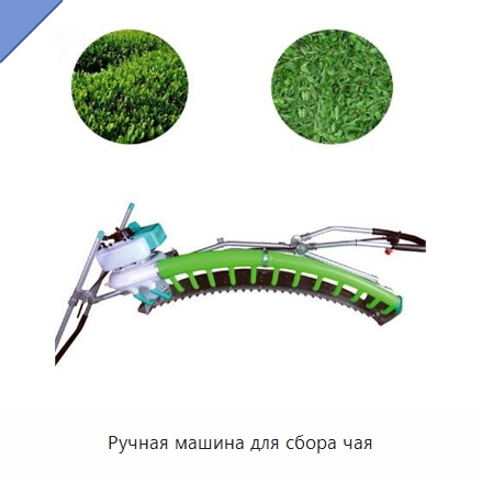 Ручная машина для сбора чая — Специальные сельскохозяйственные машины