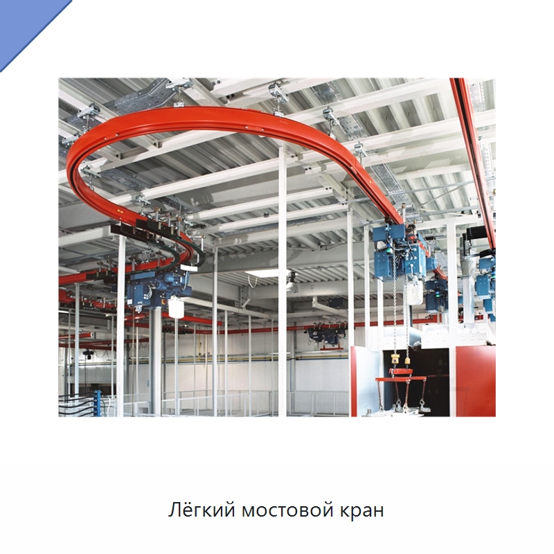 Лёгкий мостовой кран — Краны