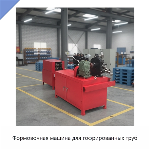 Формовочная машина для гофрированных труб