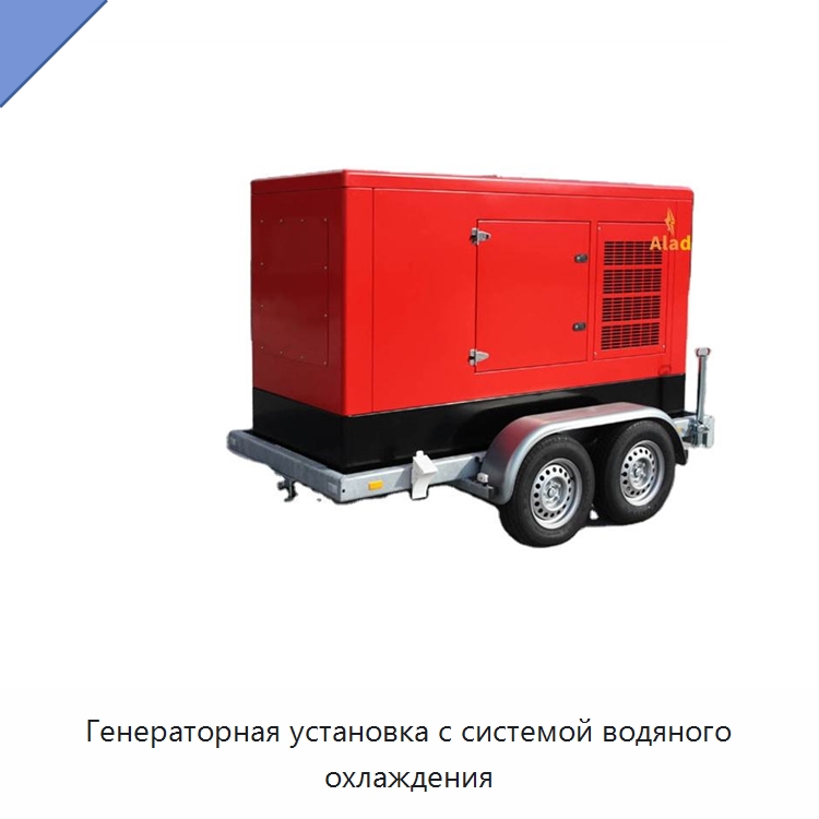Генераторная установка с системой водяного охлаждения — Дизельные генераторы