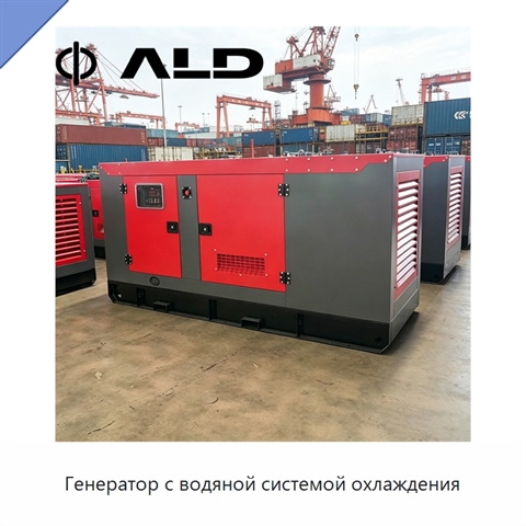 Генератор с водяной системой охлаждения