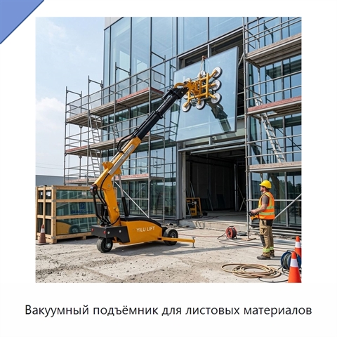Вакуумный подъёмник для листовых материалов