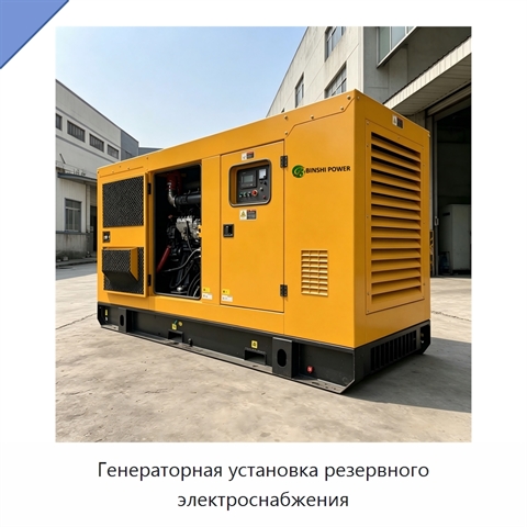 Генераторная установка резервного электроснабжения